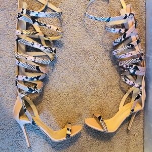 Giuseppe Zanotti Leather Gladiator Heel